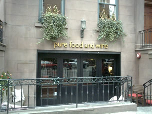 pure food and wine